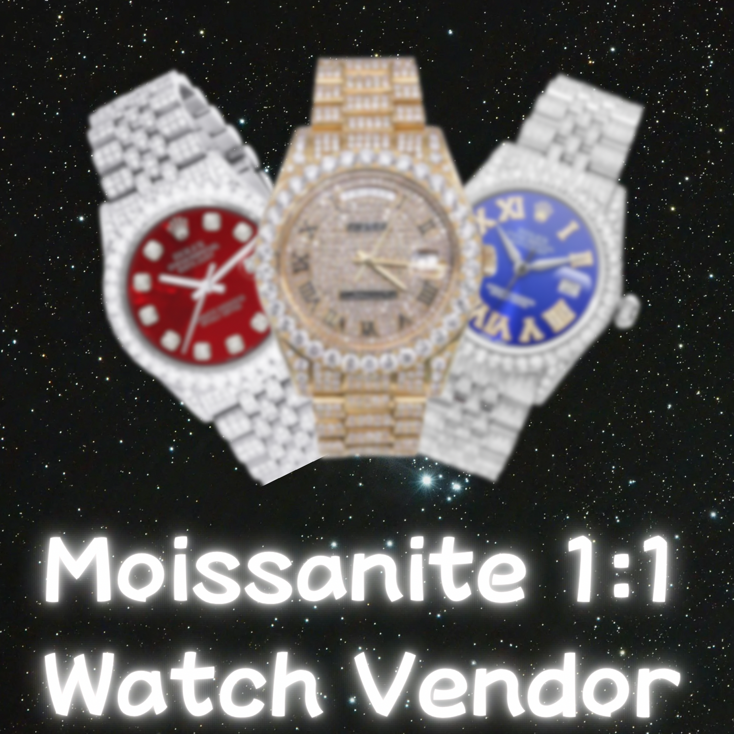 Moissanite Watch Vendor!